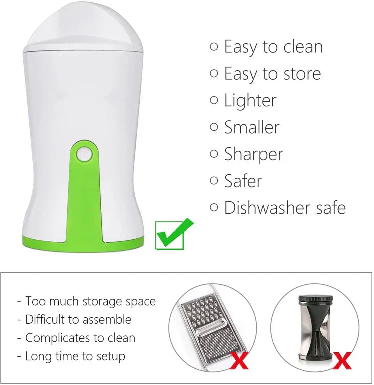 Heavy Duty Vegetable Spiralizer Slicer Portable Blades Spiral Slicer Cutter Zucchini Pasta Noodle Peeler Spaghetti Spiral Slicer
